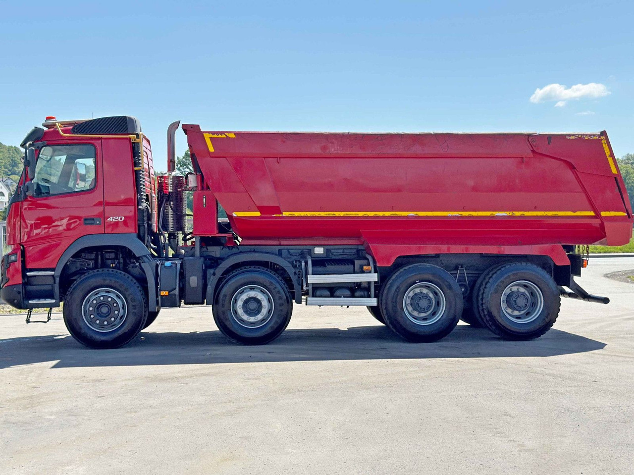 Volvo FMX 420 Kipper * TOPZUSTAND / 8x4 ! - Φορτηγό ανατρεπόμενο: φωτογραφία 5 Volvo FMX 420 Kipper * TOPZUSTAND / 8x4 ! - Φορτηγό ανατρεπόμενο: φωτογραφία 5