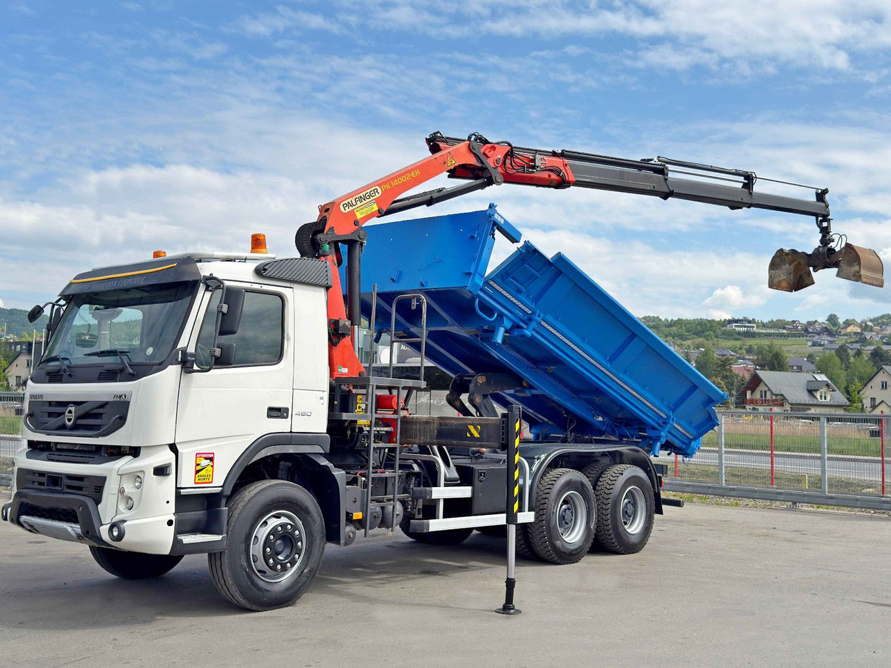 Volvo FMX 450 Kipper 5,15m * PK 14002-EH B * 6x4 * TOP - Φορτηγό με γερανό: φωτογραφία 3 Volvo FMX 450 Kipper 5,15m * PK 14002-EH B * 6x4 * TOP - Φορτηγό με γερανό: φωτογραφία 3