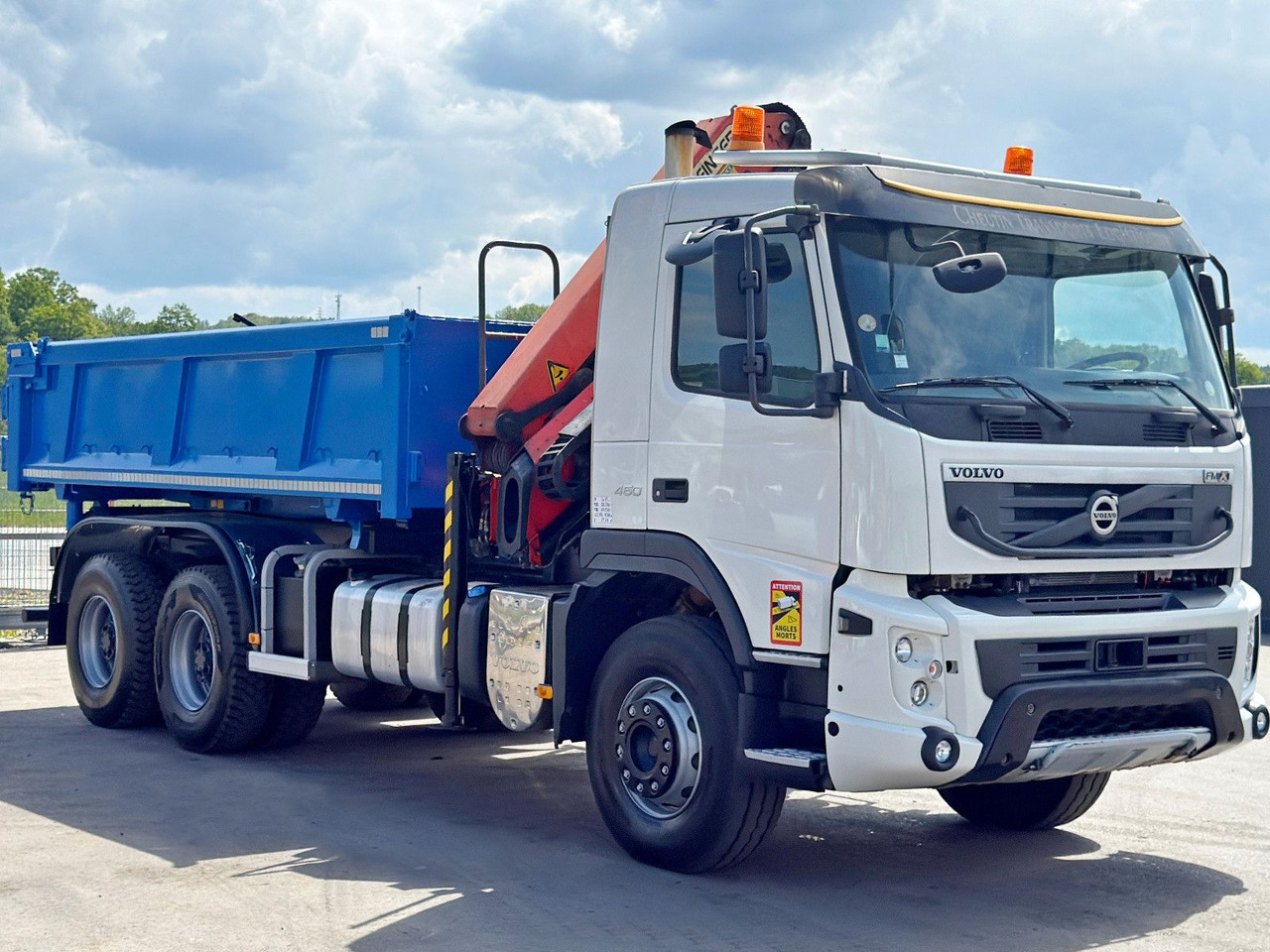 Volvo FMX 450 Kipper 5,15m * PK 14002-EH B * 6x4 * TOP - Φορτηγό με γερανό: φωτογραφία 4 Volvo FMX 450 Kipper 5,15m * PK 14002-EH B * 6x4 * TOP - Φορτηγό με γερανό: φωτογραφία 4
