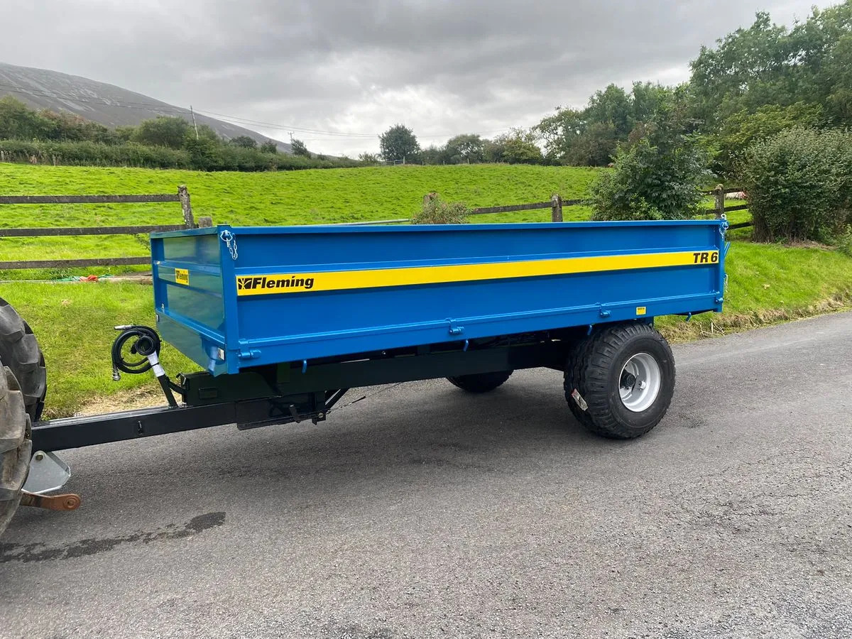 New Fleming 12X7 Tipping Trailer - Ρυμούλκα ανατρεπόμενο: φωτογραφία 2 New Fleming 12X7 Tipping Trailer - Ρυμούλκα ανατρεπόμενο: φωτογραφία 2