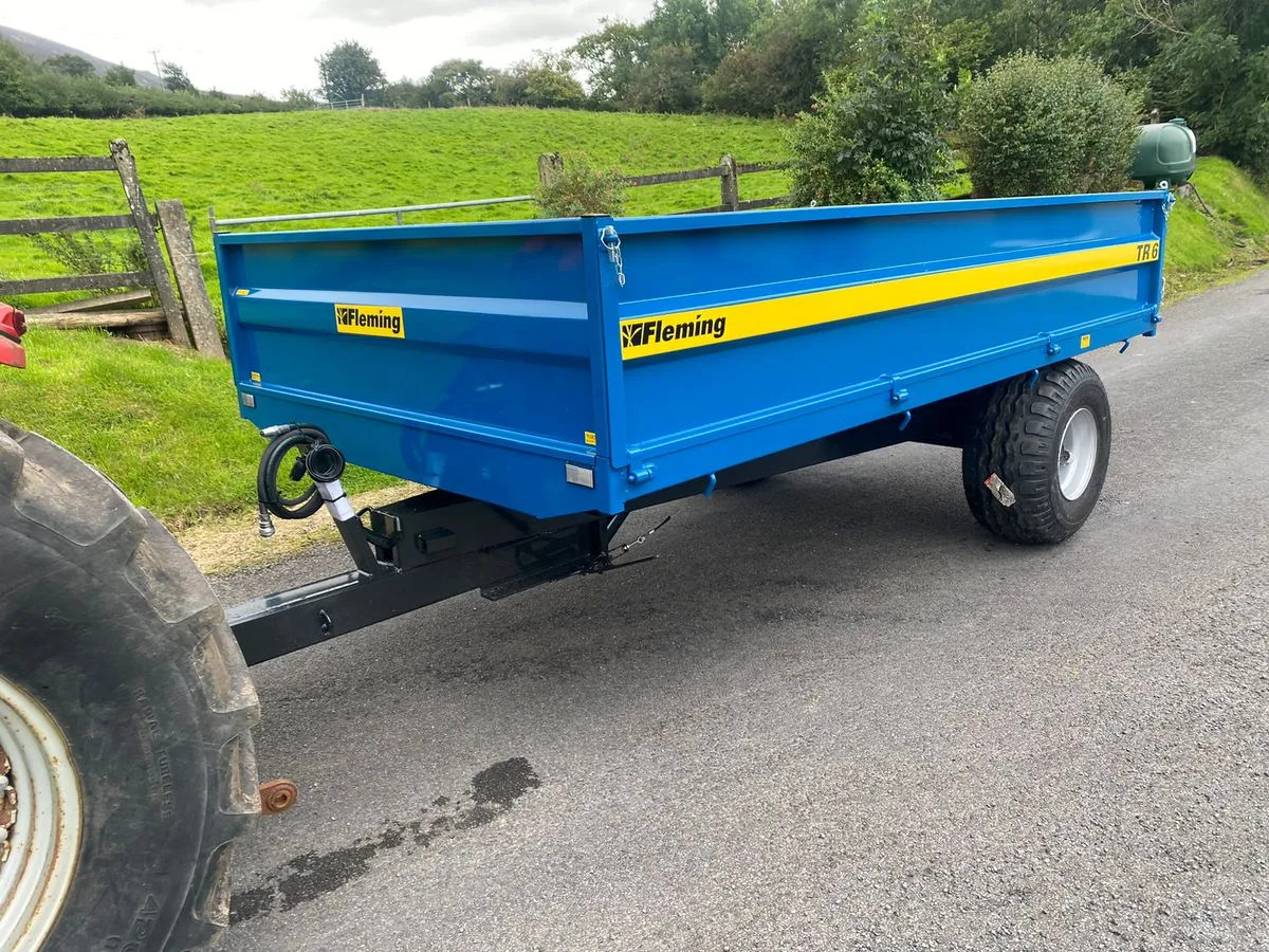 New Fleming 12X7 Tipping Trailer - Ρυμούλκα ανατρεπόμενο: φωτογραφία 1 New Fleming 12X7 Tipping Trailer - Ρυμούλκα ανατρεπόμενο: φωτογραφία 1