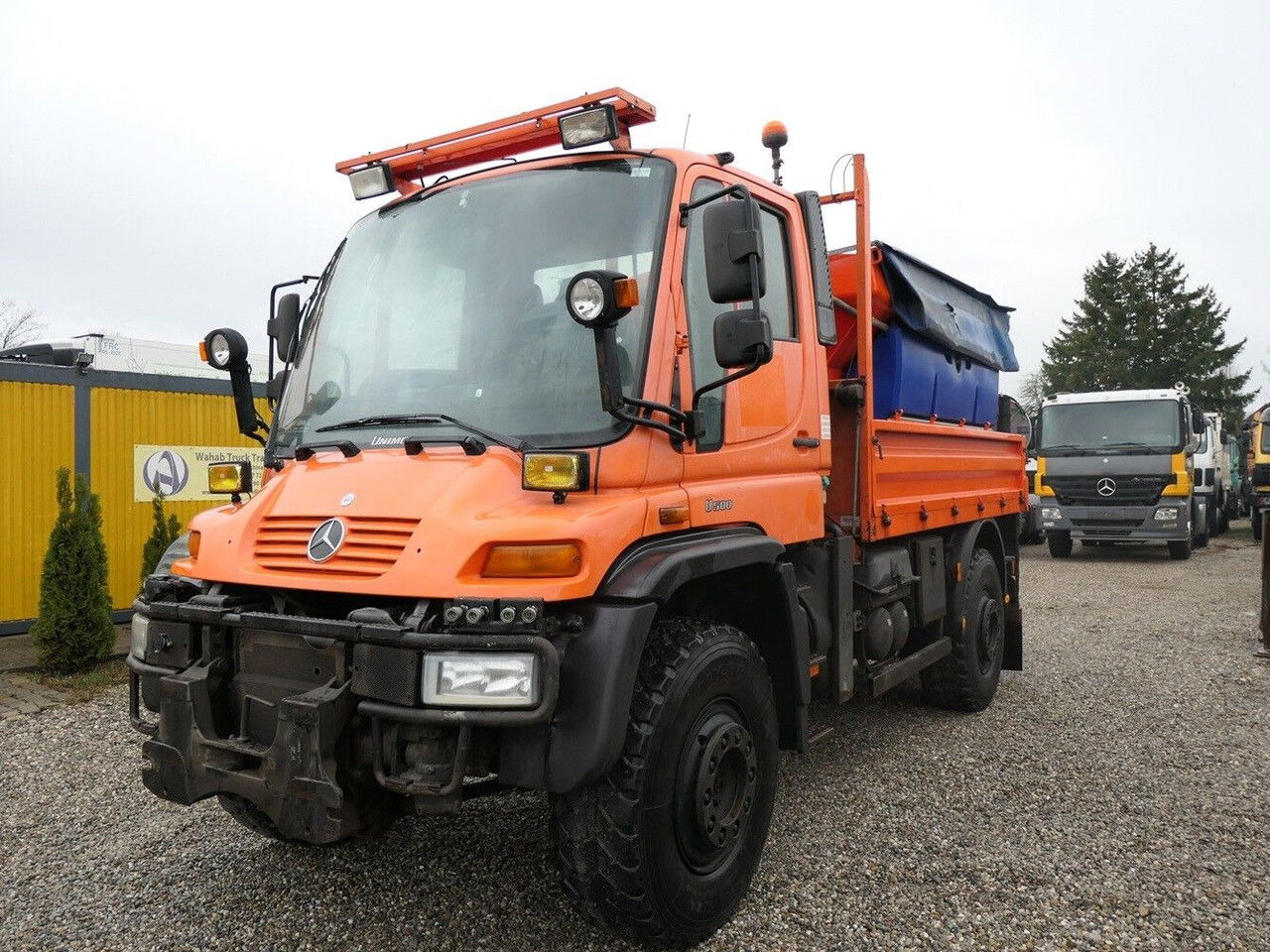 Mercedes-Benz Unimog U500 - Εκχιονιστικό μηχάνημα: φωτογραφία 2 Mercedes-Benz Unimog U500 - Εκχιονιστικό μηχάνημα: φωτογραφία 2