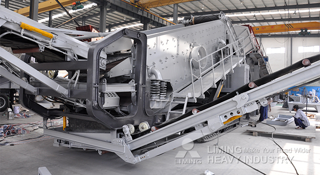 Liming Mobile Gravel Rock Vibrating Screen Plant - Διαλογής: φωτογραφία 3 Liming Mobile Gravel Rock Vibrating Screen Plant - Διαλογής: φωτογραφία 3