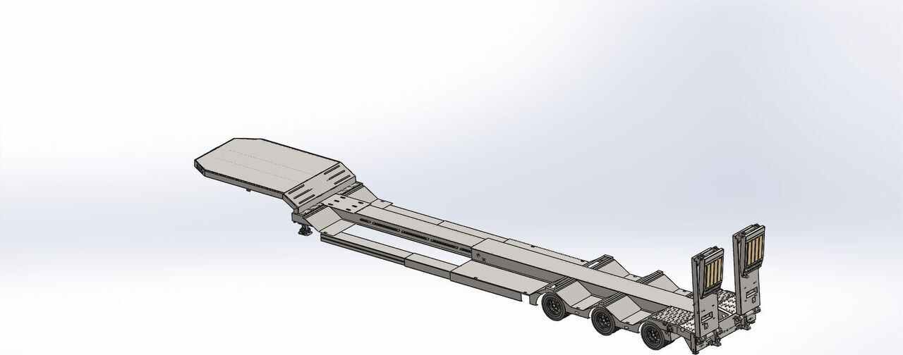 Καινούριο Επικαθήμενο με χαμηλό δάπεδο LIDER 2025 YEAR NEW LOWBED TRAILER FOR SALE (MANUFACTURER COMPANY): φωτογραφία 6 Καινούριο Επικαθήμενο με χαμηλό δάπεδο LIDER 2025 YEAR NEW LOWBED TRAILER FOR SALE (MANUFACTURER COMPANY): φωτογραφία 6