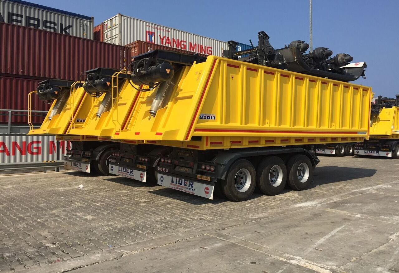 Καινούριο Επικαθήμενο ανατρεπόμενο LIDER 2025 new dumper from manufacturer company LIDER TRAILER: φωτογραφία 10