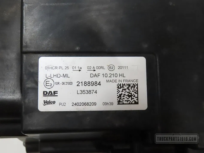 DAF 2188984 Koplamp Li. XG - Προβολέας για Φορτηγό: φωτογραφία 3 DAF 2188984 Koplamp Li. XG - Προβολέας για Φορτηγό: φωτογραφία 3