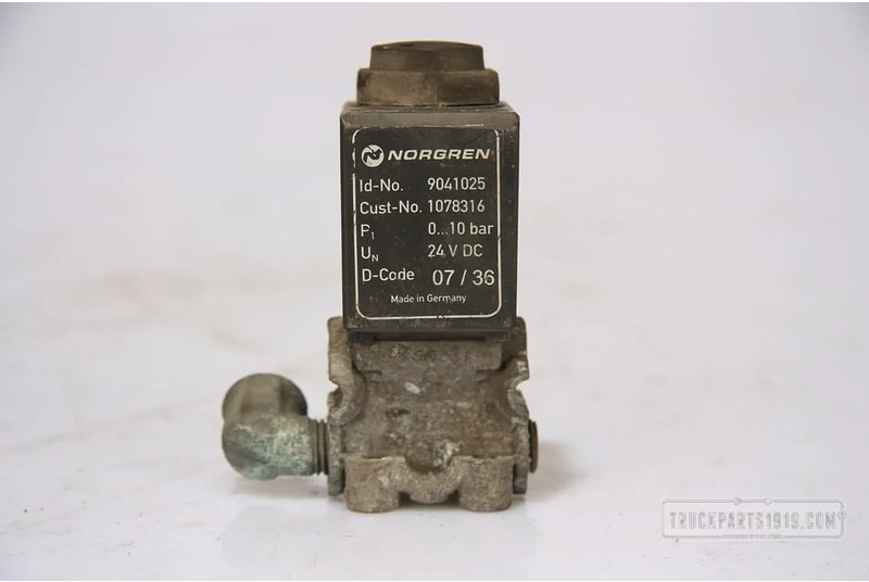 Diversen NORGREN Compressed Air System Volvo Magneetklep Used - Βαλβίδα για Φορτηγό: φωτογραφία 1 Diversen NORGREN Compressed Air System Volvo Magneetklep Used - Βαλβίδα για Φορτηγό: φωτογραφία 1