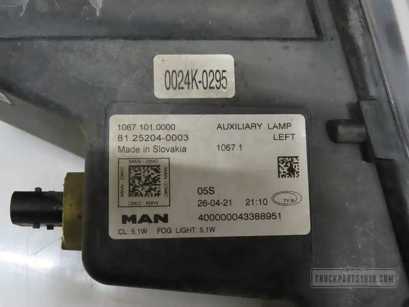 MAN 81.25204-0003 Mistlamp LED Li. - Προβολέας ομίχλης για Φορτηγό: φωτογραφία 3 MAN 81.25204-0003 Mistlamp LED Li. - Προβολέας ομίχλης για Φορτηγό: φωτογραφία 3