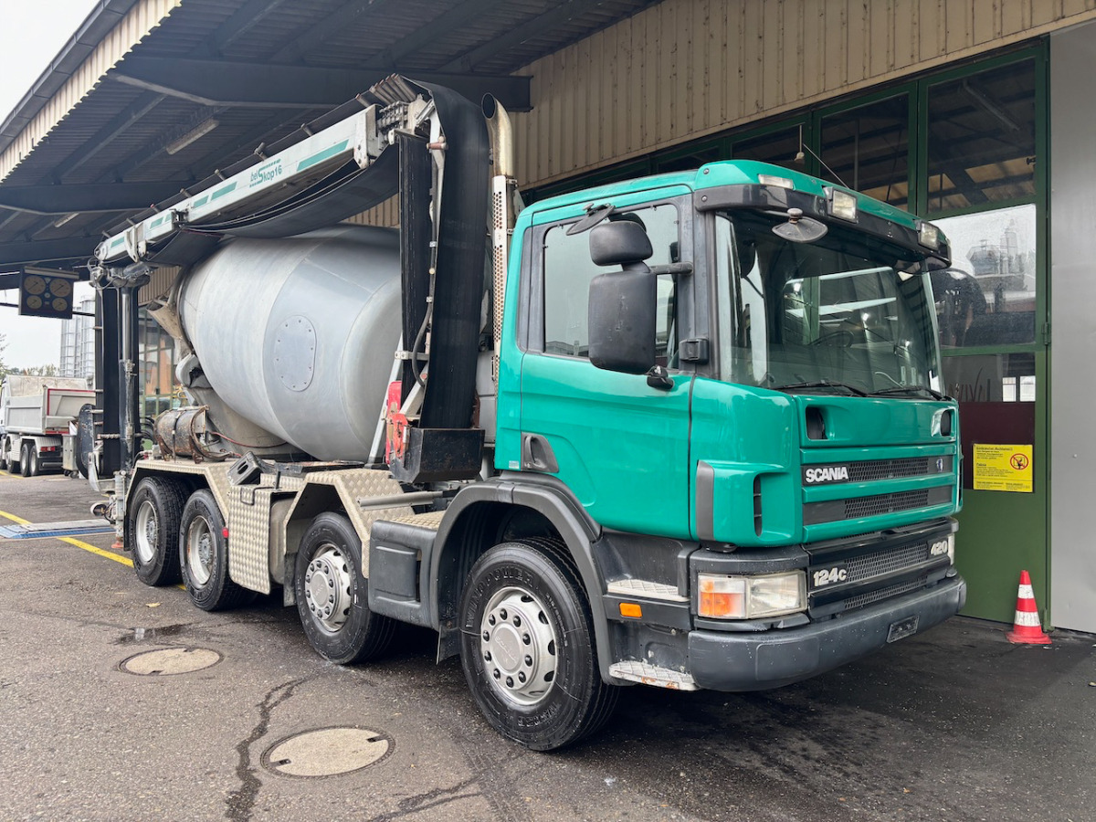 SCANIA P124CB8x4 - Μπετονιέρα φορτηγό: φωτογραφία 1 SCANIA P124CB8x4 - Μπετονιέρα φορτηγό: φωτογραφία 1