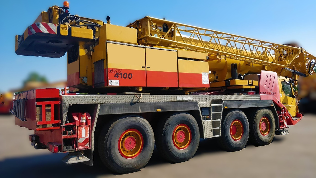 Grove GMK 4100 - Τηλεσκοπικός γερανός: φωτογραφία 2 Grove GMK 4100 - Τηλεσκοπικός γερανός: φωτογραφία 2