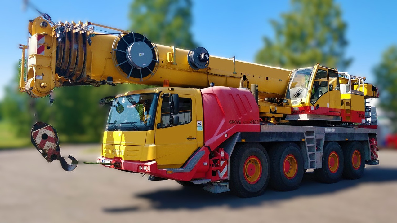 Grove GMK 4100 - Τηλεσκοπικός γερανός: φωτογραφία 1 Grove GMK 4100 - Τηλεσκοπικός γερανός: φωτογραφία 1