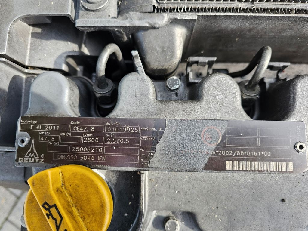 Κινητήρας για Κατασκευή μηχανήματα Deutz F 4L 2011 Luftgekühlt: φωτογραφία 11