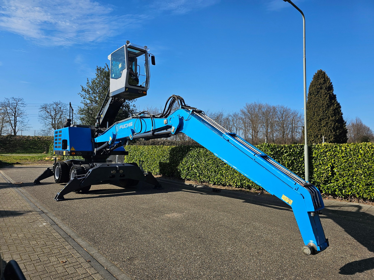 Fuchs MHL 320 Materialhandler With Magnet System - Μηχάνημα Διαχείρισης Υλικών: φωτογραφία 4 Fuchs MHL 320 Materialhandler With Magnet System - Μηχάνημα Διαχείρισης Υλικών: φωτογραφία 4