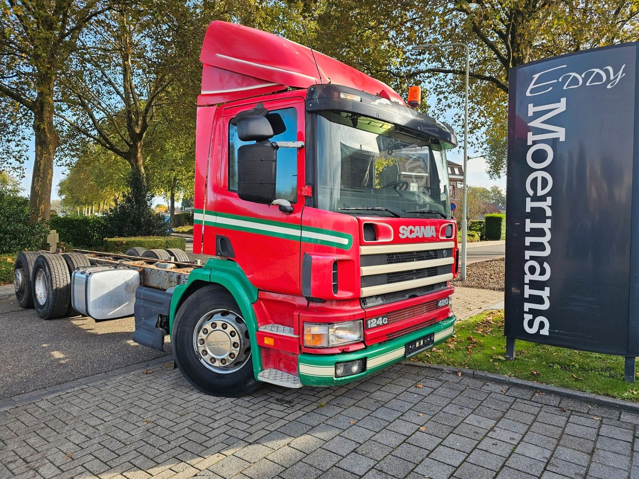 Scania P 124G 420 6x2*4 Fahrgestell - Φορτηγό σασί: φωτογραφία 1 Scania P 124G 420 6x2*4 Fahrgestell - Φορτηγό σασί: φωτογραφία 1