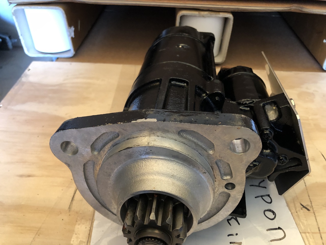 MAN STARTING MOTOR 24V MITSUBISHI - Μίζα για Φορτηγό: φωτογραφία 3 MAN STARTING MOTOR 24V MITSUBISHI - Μίζα για Φορτηγό: φωτογραφία 3