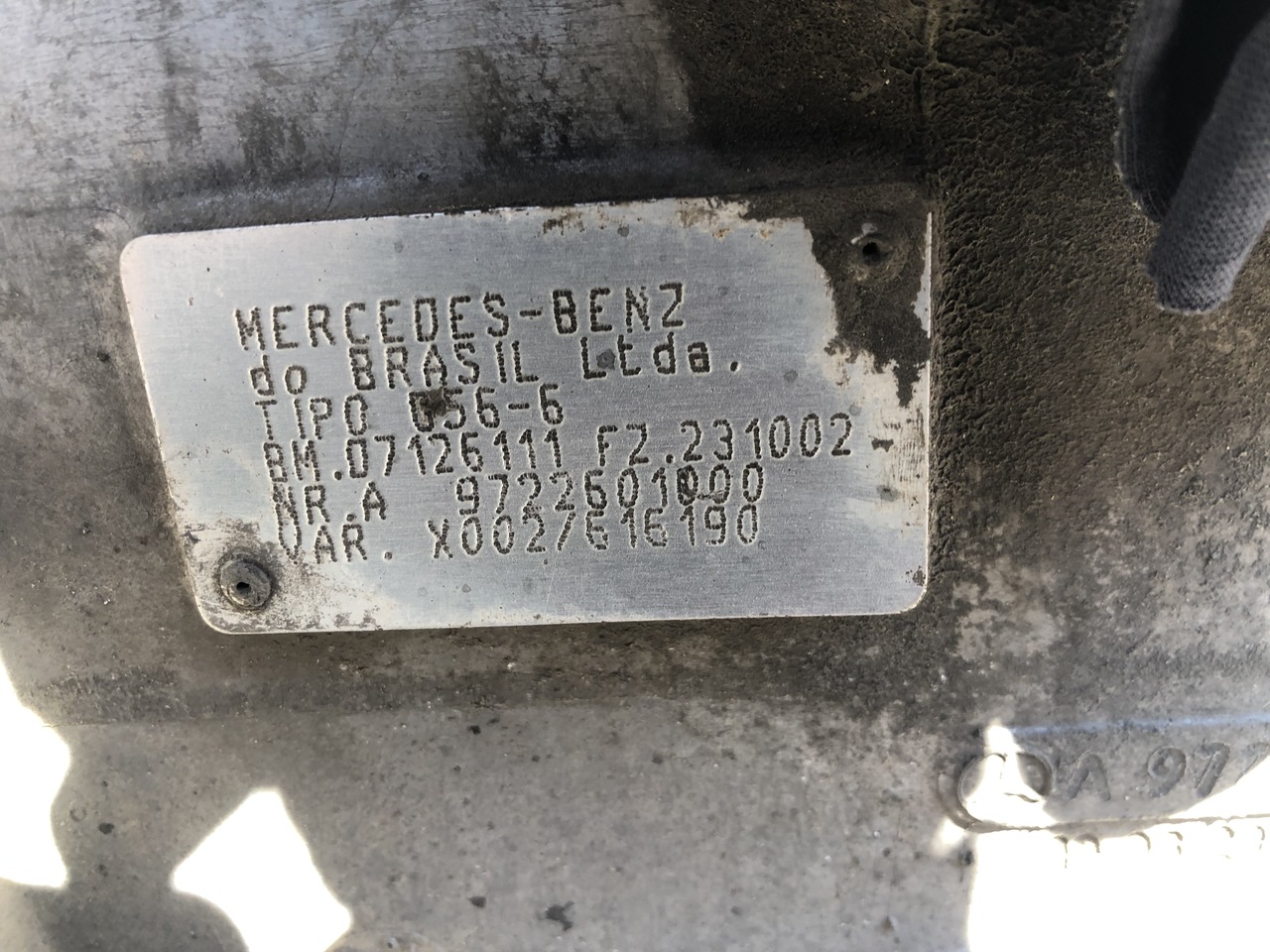 MERCEDES ATEGO G60-6 AND G56-6 - Κιβώτιο ταχυτήτων για Φορτηγό: φωτογραφία 2 MERCEDES ATEGO G60-6 AND G56-6 - Κιβώτιο ταχυτήτων για Φορτηγό: φωτογραφία 2