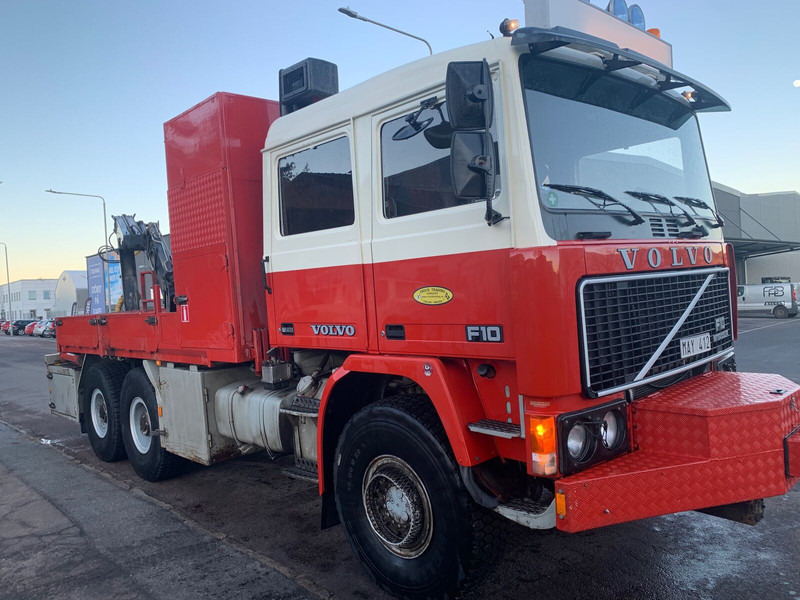 Volvo F10 6x6 with crane - Φορτηγό με ανοιχτή καρότσα, Φορτηγό με γερανό: φωτογραφία 5 Volvo F10 6x6 with crane - Φορτηγό με ανοιχτή καρότσα, Φορτηγό με γερανό: φωτογραφία 5