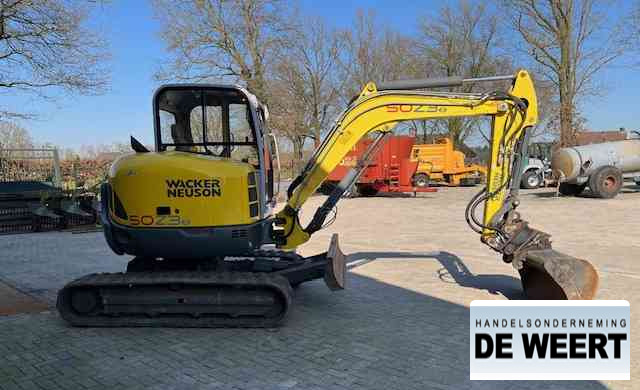 Wacker Neuson 50Z3 RD - Μίνι εκσκαφέας: φωτογραφία 3 Wacker Neuson 50Z3 RD - Μίνι εκσκαφέας: φωτογραφία 3