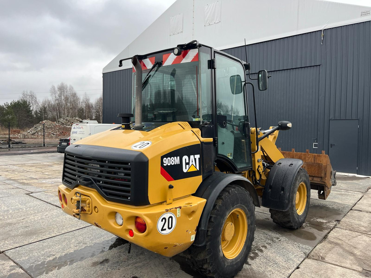 Caterpillar 908M - Ελαστιχοφόρος φορτωτής: φωτογραφία 4 Caterpillar 908M - Ελαστιχοφόρος φορτωτής: φωτογραφία 4