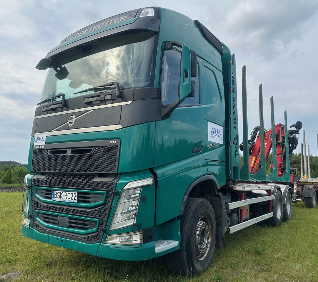 VOLVO FH500 do przewozu drewna - Φορτηγό ξυλείας, Φορτηγό με γερανό: φωτογραφία 5 VOLVO FH500 do przewozu drewna - Φορτηγό ξυλείας, Φορτηγό με γερανό: φωτογραφία 5