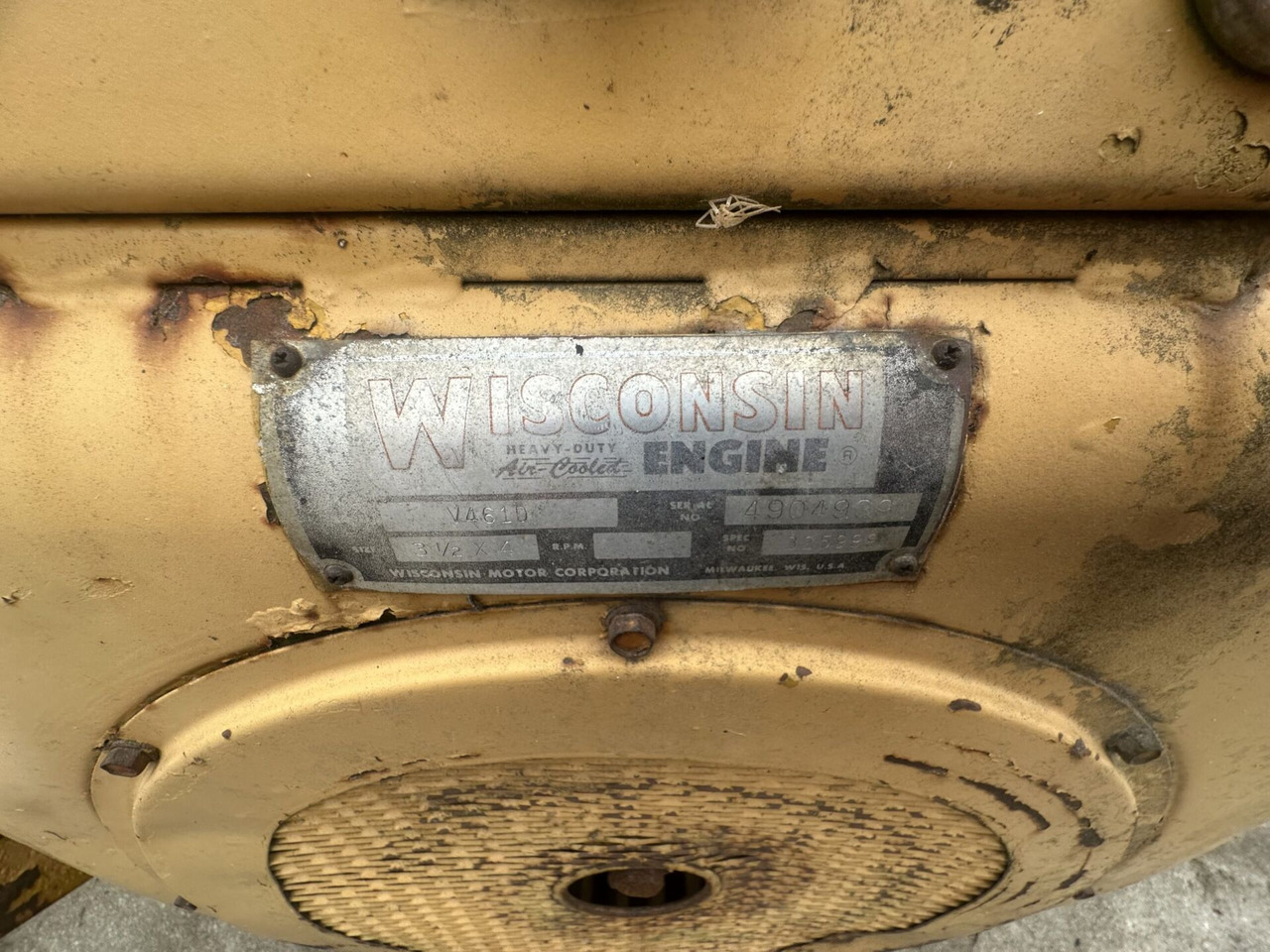 WISCONSIN ENGINE V461D poboczarka - Ξέστρο: φωτογραφία 3 WISCONSIN ENGINE V461D poboczarka - Ξέστρο: φωτογραφία 3