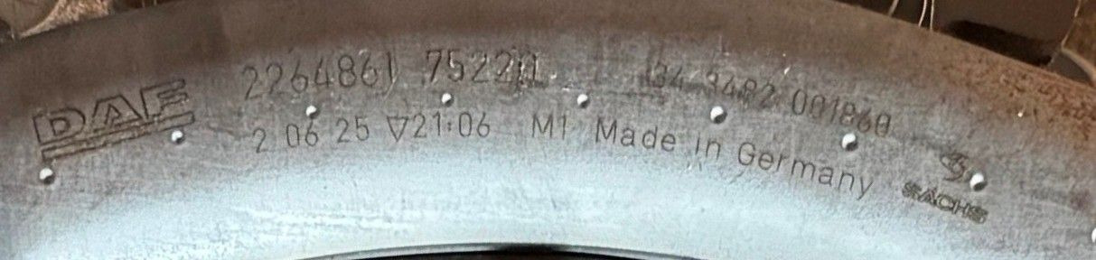 DAF CF XD XF XG KOPPELINGSGEHEEL UIT DEMO MODEL 10KM GEBRUIKT 2264861U - Συμπλέκτης και ανταλλακτικά για Φορτηγό: φωτογραφία 3 DAF CF XD XF XG KOPPELINGSGEHEEL UIT DEMO MODEL 10KM GEBRUIKT 2264861U - Συμπλέκτης και ανταλλακτικά για Φορτηγό: φωτογραφία 3