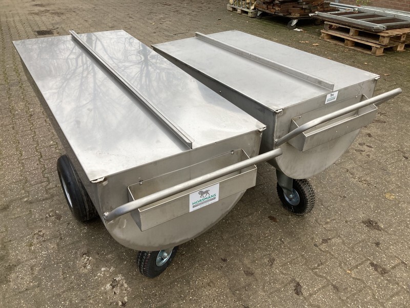 RVS voerwagen - Μηχανηματα κτηνοτροφιασ: φωτογραφία 1 RVS voerwagen - Μηχανηματα κτηνοτροφιασ: φωτογραφία 1