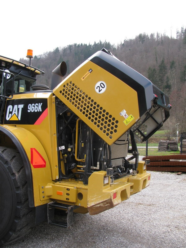 Ελαστιχοφόρος φορτωτής CATERPILLAR 966K TOP condition: φωτογραφία 12