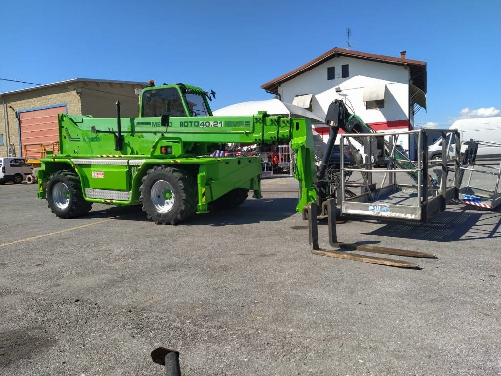 Merlo Roto 40.21 EV S - Τηλεσκοπικός φορτωτής: φωτογραφία 1 Merlo Roto 40.21 EV S - Τηλεσκοπικός φορτωτής: φωτογραφία 1