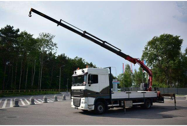 DAF XF 105.410 - Φορτηγό με ανοιχτή καρότσα, Φορτηγό με γερανό: φωτογραφία 5 DAF XF 105.410 - Φορτηγό με ανοιχτή καρότσα, Φορτηγό με γερανό: φωτογραφία 5