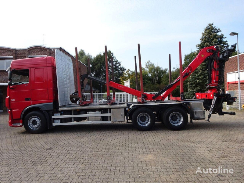 DAF XF 510 6x4 Crane EPSILON M120Z - Φορτηγό ξυλείας, Φορτηγό με γερανό: φωτογραφία 4 DAF XF 510 6x4 Crane EPSILON M120Z - Φορτηγό ξυλείας, Φορτηγό με γερανό: φωτογραφία 4