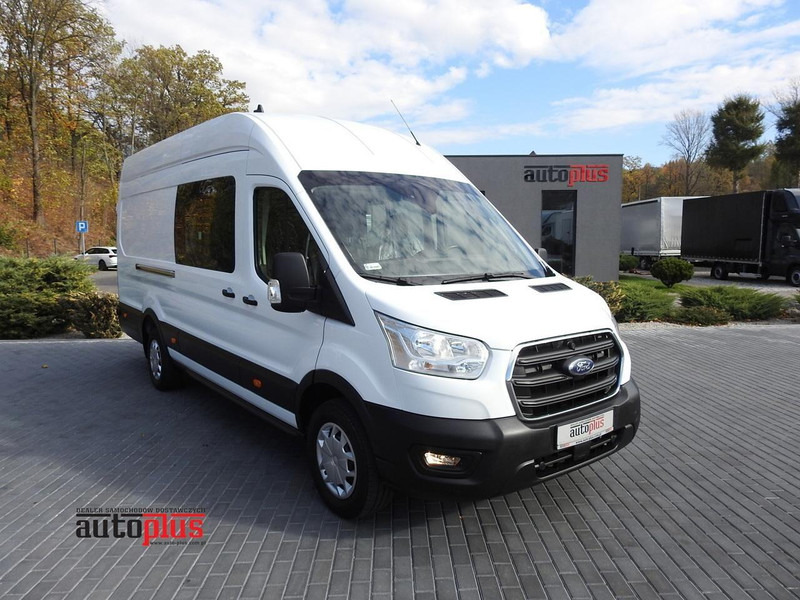 Ford TRANSIT FURGON BRYGADÓWKA 6 MIEJSCA TEMPOMAT KLIMATYZACJA LEDY - Μικρό λεωφορείο, Επιβατικό βαν: φωτογραφία 1 Ford TRANSIT FURGON BRYGADÓWKA 6 MIEJSCA TEMPOMAT KLIMATYZACJA LEDY - Μικρό λεωφορείο, Επιβατικό βαν: φωτογραφία 1