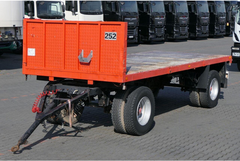 Fruehauf CODER / PRZYCZEPA DO BUDOWLANKI / Długość : 6 M / waga: 3900 kg - Τρέιλερ πλατφόρμα/ Καρότσα: φωτογραφία 1 Fruehauf CODER / PRZYCZEPA DO BUDOWLANKI / Długość : 6 M / waga: 3900 kg - Τρέιλερ πλατφόρμα/ Καρότσα: φωτογραφία 1