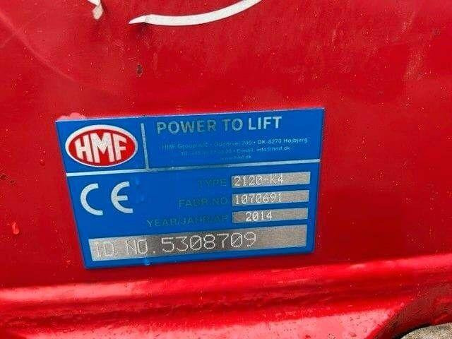 HMF 2120 K4 2014 CRANE KRAN REMOTE CONTROL - Γερανός παπαγάλος για Φορτηγό: φωτογραφία 3 HMF 2120 K4 2014 CRANE KRAN REMOTE CONTROL - Γερανός παπαγάλος για Φορτηγό: φωτογραφία 3