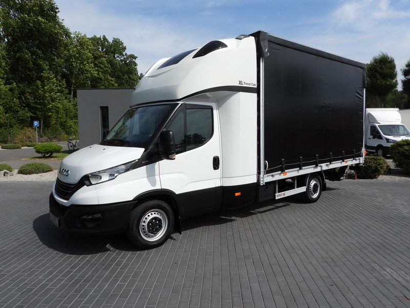 Επαγγελματικό αυτοκίνητο με μουσαμά Iveco DAILY 35S18 PLANDEKA WINDA 8 PALET TEMPOMAT KLIMATYZACJA 180KM: φωτογραφία 17