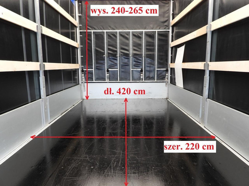 Επαγγελματικό αυτοκίνητο με μουσαμά Iveco DAILY 35S18 PLANDEKA WINDA 8 PALET TEMPOMAT KLIMATYZACJA 180KM: φωτογραφία 12