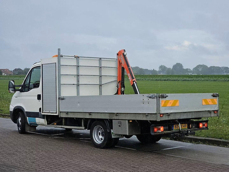 Iveco Daily 40C15 - Flatbed + crane - Φορτηγό με ανοιχτή καρότσα, Φορτηγό με γερανό: φωτογραφία 3 Iveco Daily 40C15 - Flatbed + crane - Φορτηγό με ανοιχτή καρότσα, Φορτηγό με γερανό: φωτογραφία 3