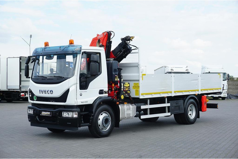 Iveco EUROCARGO / 160-21 / SKRZYNIOWY + HDS / FASSI F110 / ROTATOR / P - Φορτηγό με ανοιχτή καρότσα, Φορτηγό με γερανό: φωτογραφία 2 Iveco EUROCARGO / 160-21 / SKRZYNIOWY + HDS / FASSI F110 / ROTATOR / P - Φορτηγό με ανοιχτή καρότσα, Φορτηγό με γερανό: φωτογραφία 2