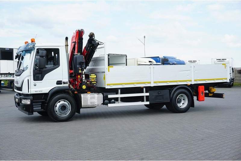 Iveco EUROCARGO / 160-21 / SKRZYNIOWY + HDS / FASSI F110 / ROTATOR / P - Φορτηγό με ανοιχτή καρότσα, Φορτηγό με γερανό: φωτογραφία 5 Iveco EUROCARGO / 160-21 / SKRZYNIOWY + HDS / FASSI F110 / ROTATOR / P - Φορτηγό με ανοιχτή καρότσα, Φορτηγό με γερανό: φωτογραφία 5