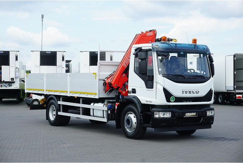 Iveco EUROCARGO / 160-21 / SKRZYNIOWY + HDS / FASSI F110 / ROTATOR / P - Φορτηγό με ανοιχτή καρότσα, Φορτηγό με γερανό: φωτογραφία 3 Iveco EUROCARGO / 160-21 / SKRZYNIOWY + HDS / FASSI F110 / ROTATOR / P - Φορτηγό με ανοιχτή καρότσα, Φορτηγό με γερανό: φωτογραφία 3