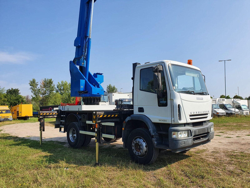 Iveco Eurocargo ML 180 E 24 - Bizocchi KJF 320 lifting basket 32 m - Φορτηγό, Φορτηγό με γερανό: φωτογραφία 1 Iveco Eurocargo ML 180 E 24 - Bizocchi KJF 320 lifting basket 32 m - Φορτηγό, Φορτηγό με γερανό: φωτογραφία 1
