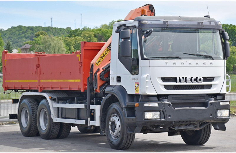 Iveco TRAKKER 360 * KIPPER 5,60 m * PK 15500 + FUNK * 6x4 - Φορτηγό ανατρεπόμενο, Φορτηγό με γερανό: φωτογραφία 3 Iveco TRAKKER 360 * KIPPER 5,60 m * PK 15500 + FUNK * 6x4 - Φορτηγό ανατρεπόμενο, Φορτηγό με γερανό: φωτογραφία 3