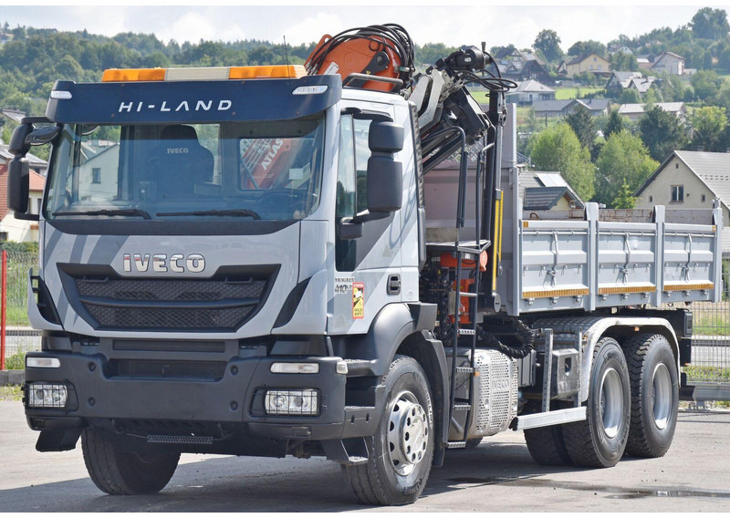 Iveco TRAKKER 410 - Φορτηγό ανατρεπόμενο, Φορτηγό με γερανό: φωτογραφία 4 Iveco TRAKKER 410 - Φορτηγό ανατρεπόμενο, Φορτηγό με γερανό: φωτογραφία 4