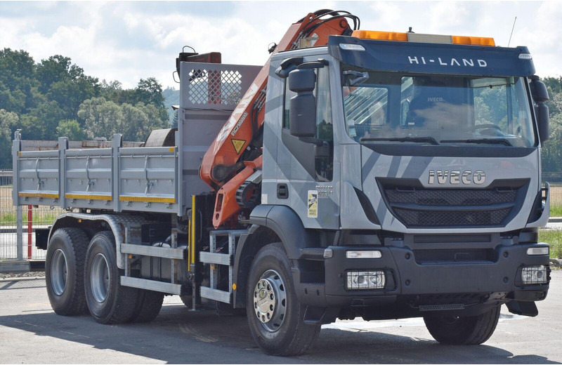 Iveco TRAKKER 410 - Φορτηγό ανατρεπόμενο, Φορτηγό με γερανό: φωτογραφία 3 Iveco TRAKKER 410 - Φορτηγό ανατρεπόμενο, Φορτηγό με γερανό: φωτογραφία 3