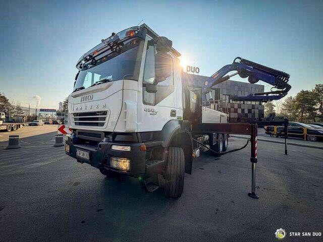 Iveco TRAKKER 450 6x6 PM41S FLY JIB Crane Kipper - Φορτηγό με ανοιχτή καρότσα, Φορτηγό με γερανό: φωτογραφία 4 Iveco TRAKKER 450 6x6 PM41S FLY JIB Crane Kipper - Φορτηγό με ανοιχτή καρότσα, Φορτηγό με γερανό: φωτογραφία 4