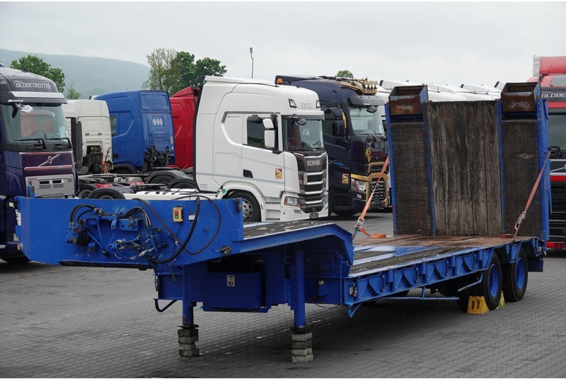 Kaiser LAWETA NISKOPODWOZIOWA / NAJAZDY HYDRAULICZNE / WCIĄGARKA / 2 OS - Επικαθήμενο με χαμηλό δάπεδο: φωτογραφία 1 Kaiser LAWETA NISKOPODWOZIOWA / NAJAZDY HYDRAULICZNE / WCIĄGARKA / 2 OS - Επικαθήμενο με χαμηλό δάπεδο: φωτογραφία 1