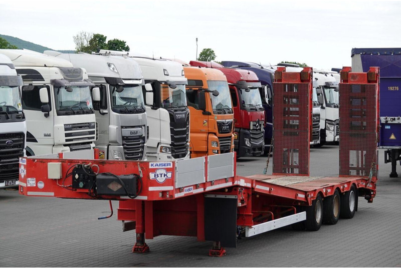 Kaiser S450 / NACZEPA LAWETA / NISKOPODWOZIE / PODEST HYDRAULICZNY / NA - Επικαθήμενο με χαμηλό δάπεδο: φωτογραφία 1 Kaiser S450 / NACZEPA LAWETA / NISKOPODWOZIE / PODEST HYDRAULICZNY / NA - Επικαθήμενο με χαμηλό δάπεδο: φωτογραφία 1