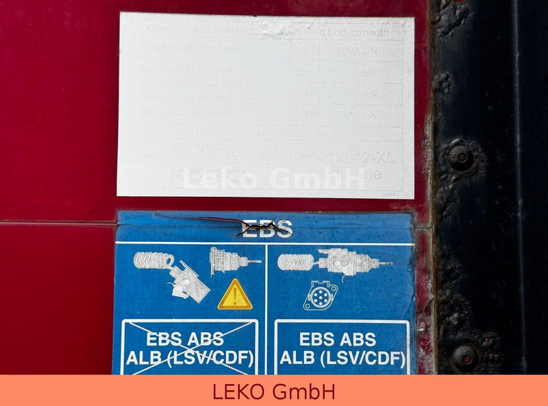 Επικαθήμενο κουρτίνα Kögel S 240: φωτογραφία 15 Επικαθήμενο κουρτίνα Kögel S 240: φωτογραφία 15