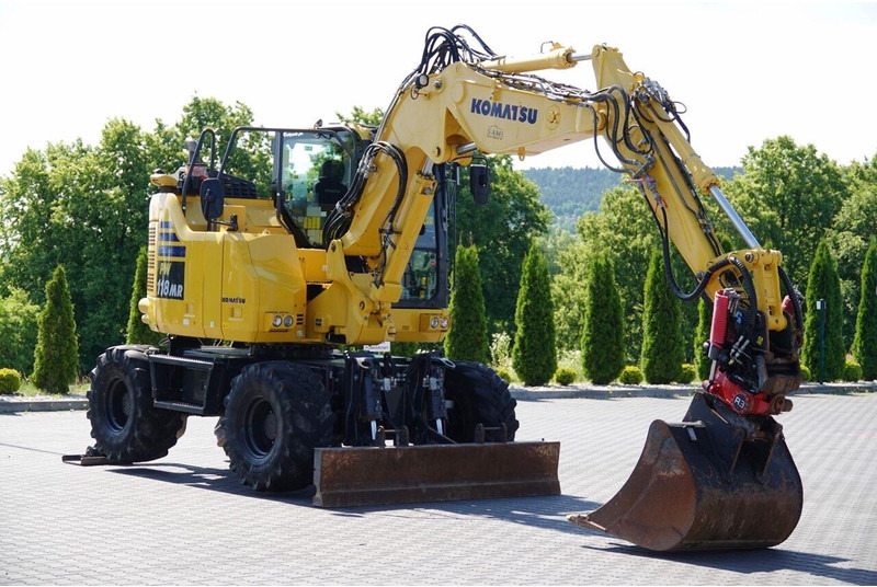 Τροχοφόρος εκσκαφέας Komatsu PW 118 MR / KOPARKA KOŁOWA / 2019 ROK / TILT OBROTNICA / KAMERA: φωτογραφία 12