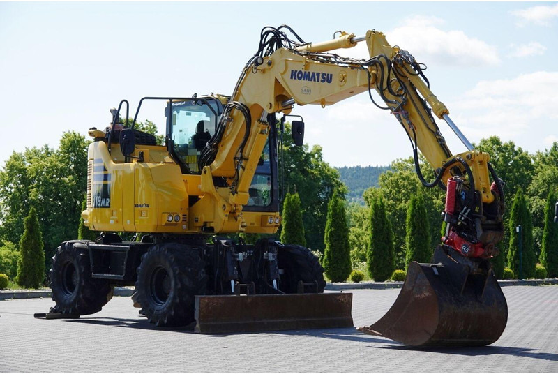 Τροχοφόρος εκσκαφέας Komatsu PW 118 MR / KOPARKA KOŁOWA / 2019 ROK / TILT OBROTNICA / KAMERA: φωτογραφία 11